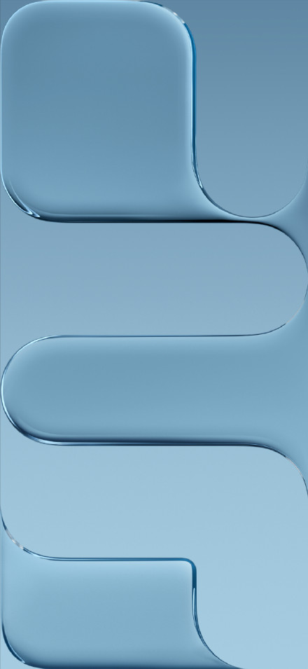 iPhone Air Series Stock Wallpaper, Deep Blue, Minimal