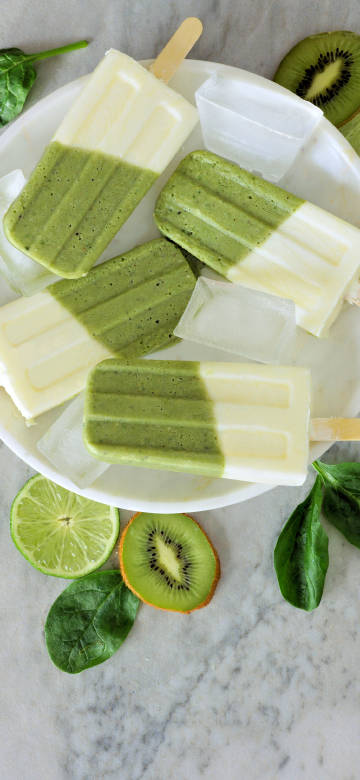 Fresh summer popsicles phone wallpaper