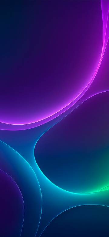 Vibrant Blue-Purple Gradient Abstract 4K Wallpaper