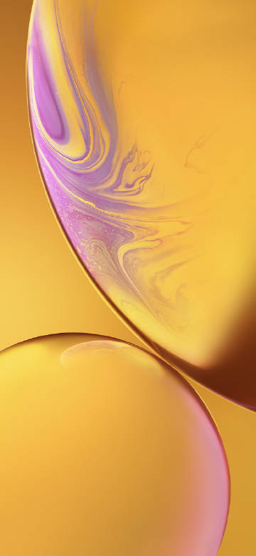 iPhone XR Yellow Texture Wallpaper