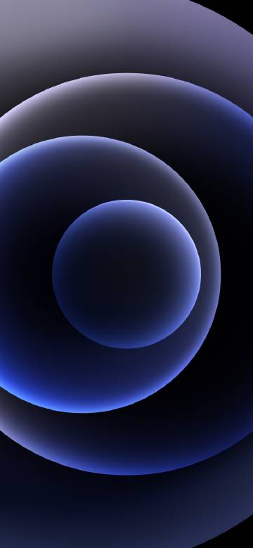 Official Apple iPhone 12 Blue Wallpaper