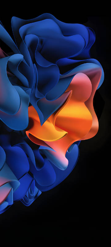 Nubia Z50 Blue Abstract Built-in HD Wallpaper