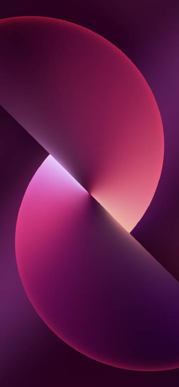 iPhone 13 Simple Dark Pink Abstract Wallpaper