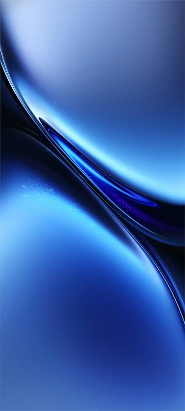 Blue flowing abstract Lines phone wallpaper