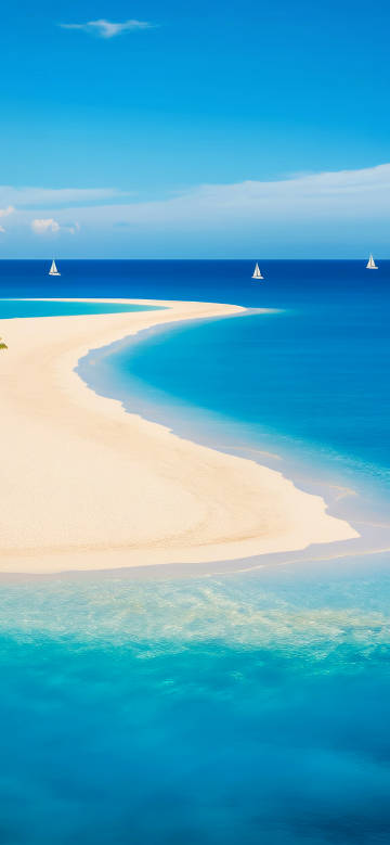 Stunning aerial wallpapers of tropical beaches