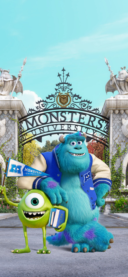 Monsters university phone wallpaper:monsters at university gate
