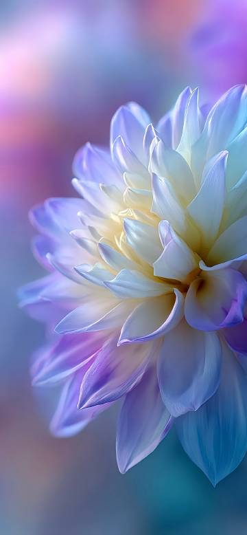 Soft Dreamy Pastel Flower 4K Wallpaper