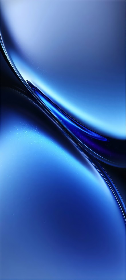 Dynamic beauty of shining blue curves
