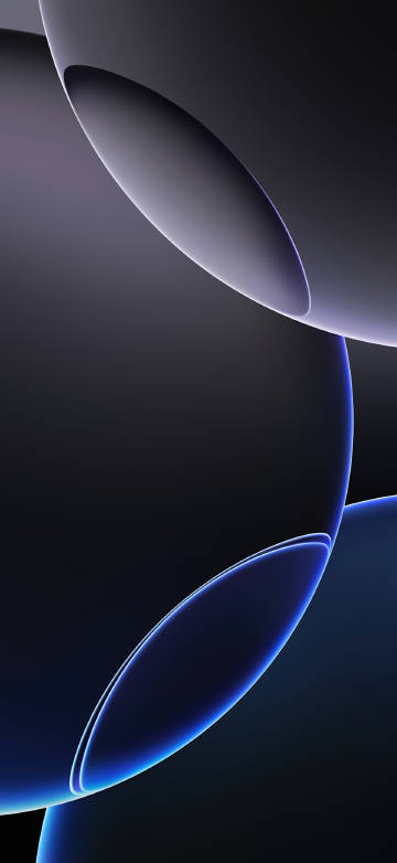 Official iPhone 16 Pro Max Dark Blue Wallpaper