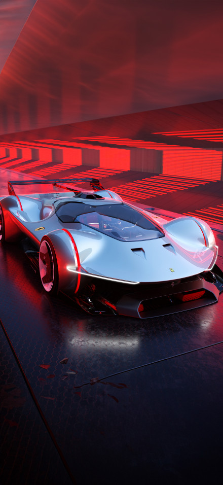 Ferrari Vision gran turismo gran turismo 7 phone wallpaper