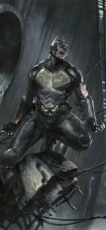 Dark Rainy Night Batman Wallpaper