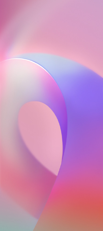 Dreamy pink and purple gradient abstract wallpaper