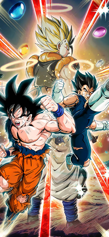 Epic Dragon Ball GT 4K Phone Wallpaper