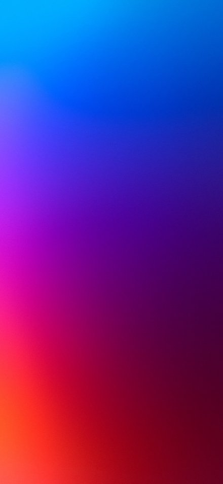 Soft Gradient of Blue, Purple, and Red
