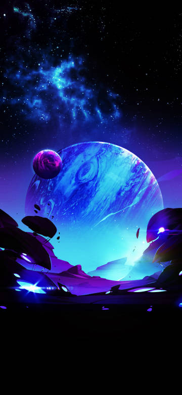 Sci-Fi Space Illustration Phone Wallpaper Sci-Fi Space Illustration Phone Wallpaper