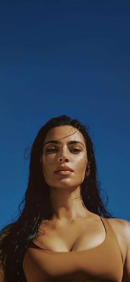 Kim Kardashian Skims Magazine 2025 phone wallpaper