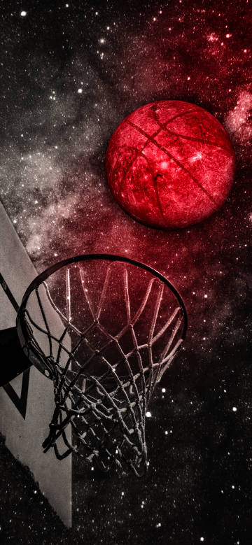 Fantasy Basketball Starry Sky Wallpaper
