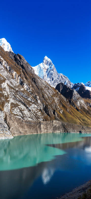 Beautiful mountain landscape in Cordillera, Peru, South America