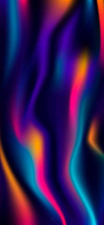Vibrant dynamic colors abstract blurred background wallpaper