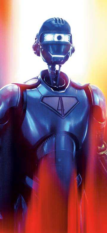 Alan Tudyk Gary/Robot #4 Phone Wallpaper