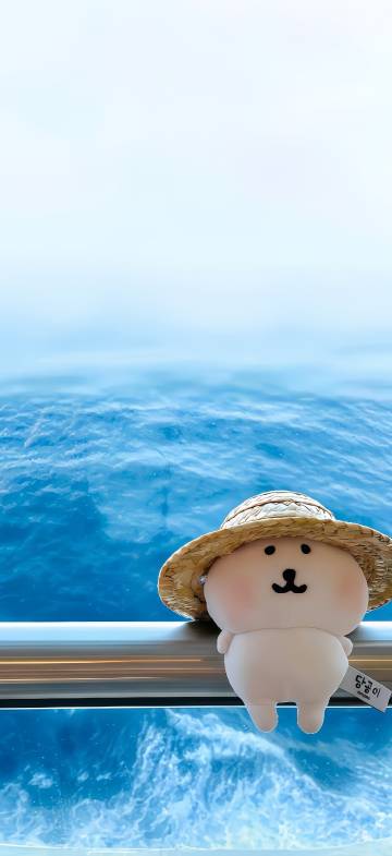 Cute Dancou Doll At The Sea