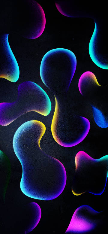 Dark colorful phone wallpaper
