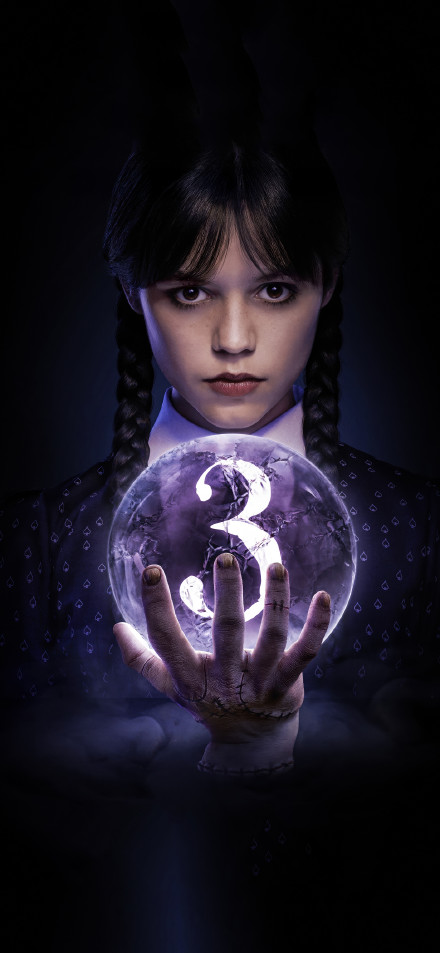 Wednesday (Netflix) Season 3 Wallpaper