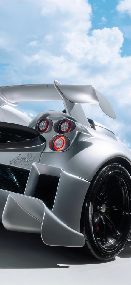 Pagani Zonda Supercar Rear Close-Up 4K Wallpaper