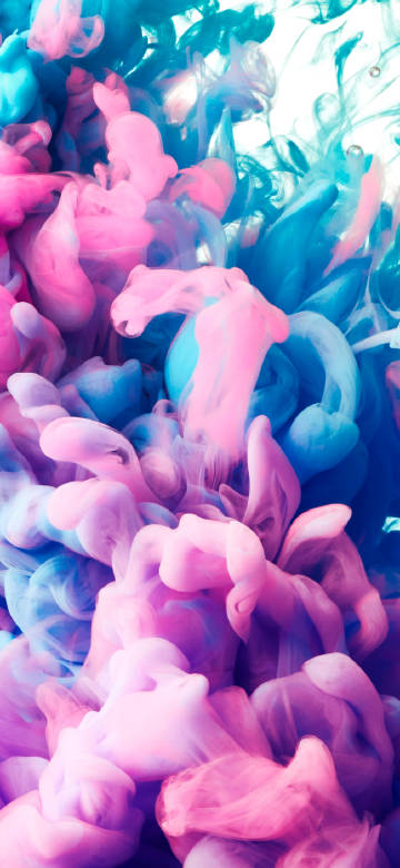 Magical abstract ink fluid wonder phone wallpaper