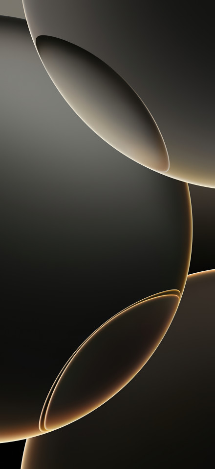Official iPhone 16 Pro Max Yellow Wallpaper