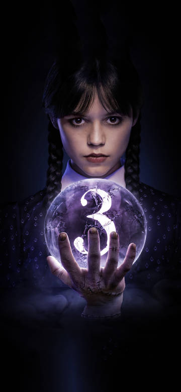 Wednesday (Netflix) Season 3 Wallpaper