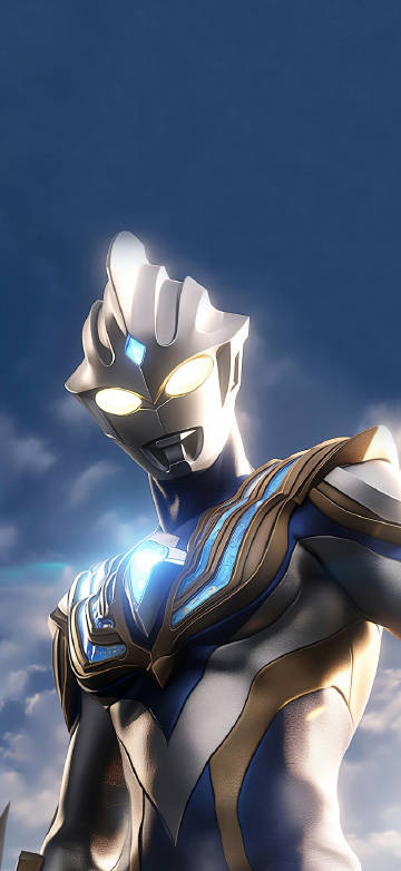 Ultraman Trigger Multi Type Close-up Wallpaper