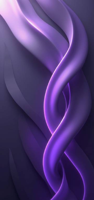 Colorful Purple Flow Wallpaper