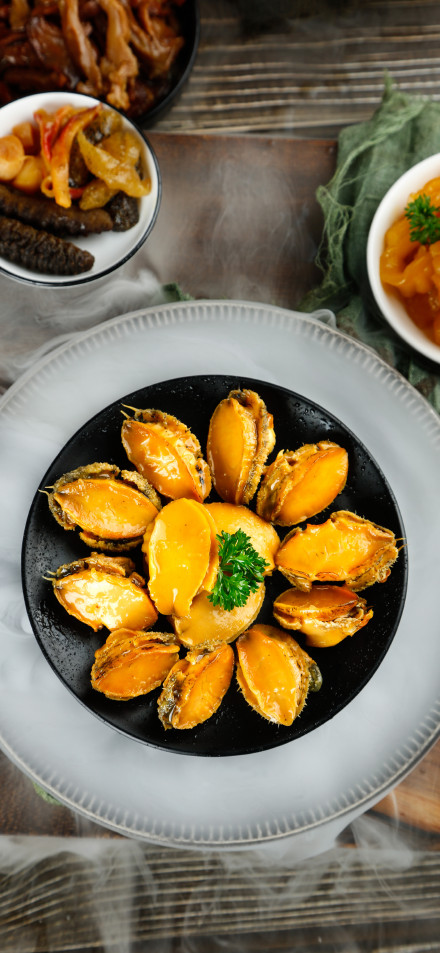 Tempting Delicious Abalone