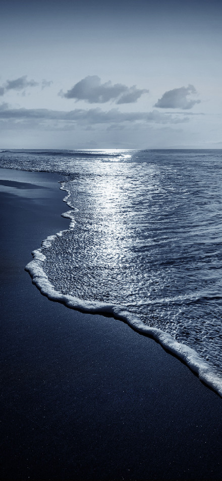 Tranquil and beautiful beaches under the sunshine phone wallpaper