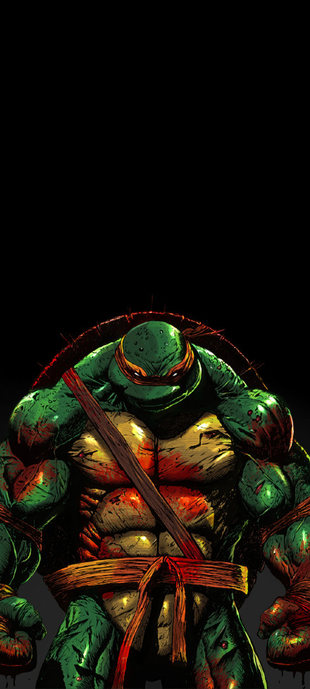 Tmnt Michelangelo phone wallpaper