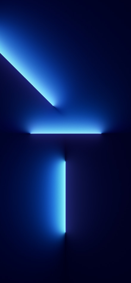 IPhone 13 Pro Official Stock Wallpaper (Dark Blue)