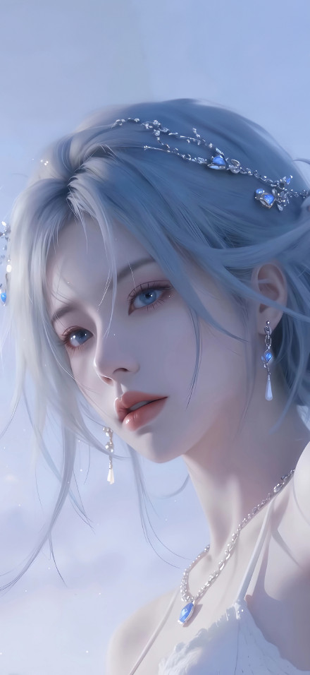 Beautiful princess seagull 4k phone wallpaper
