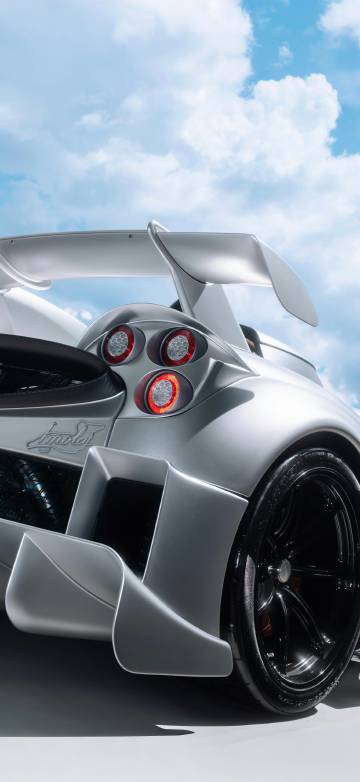 Pagani Zonda Supercar Rear Close-Up 4K Wallpaper