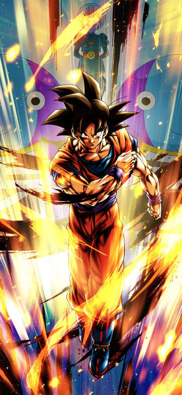 Epic Goku Transformation Scene 4K Phone Wallpaper