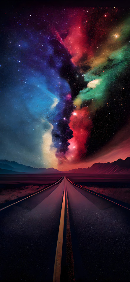 Dreamy dark phone wallpaper
