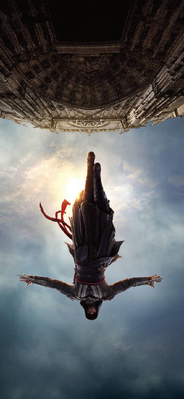 Assassin's Creed Wallpaper, Leap of Faith from a Tower