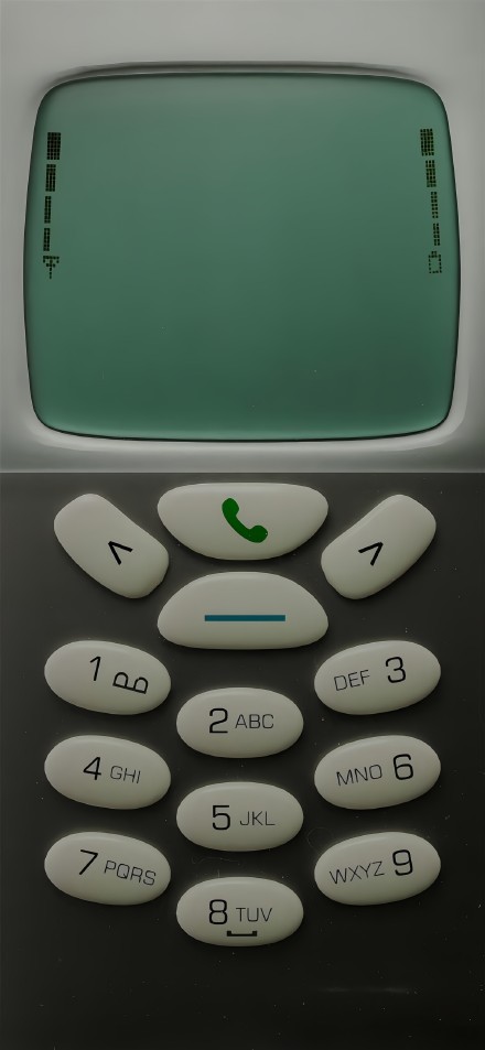Classic Nokia Phone Lock Screen 4K Wallpaper