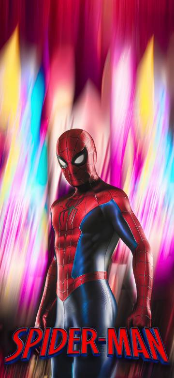 Spider Man Heroic Pose Phone Wallpaper Spider Man Heroic Pose Phone Wallpaper