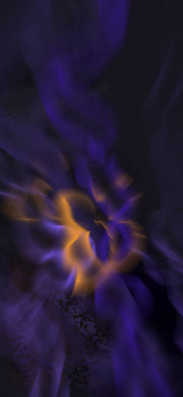 Purple And Orange Smoke Aesthetic 4K UHD Wallpaper