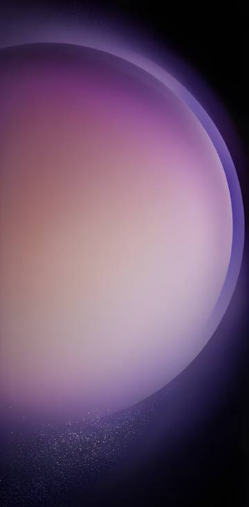 Dreamy purple gradient color ball