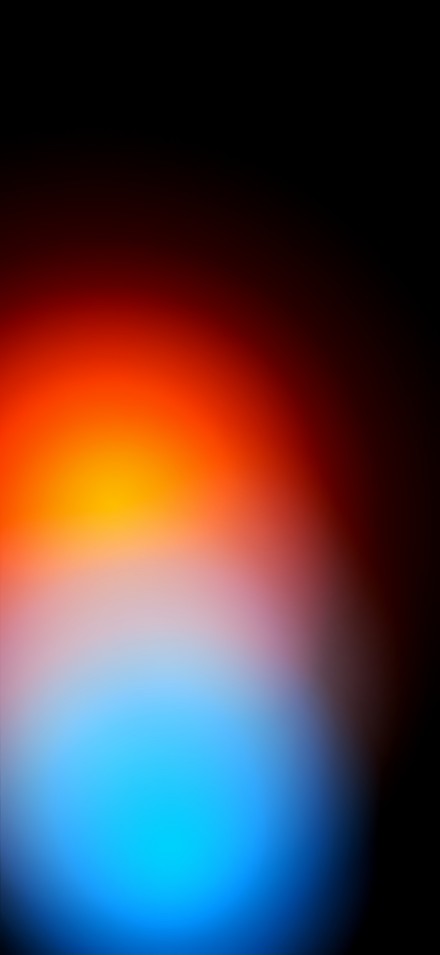 Colorful Neon Blur Glow on Black Background 4K Wallpaper