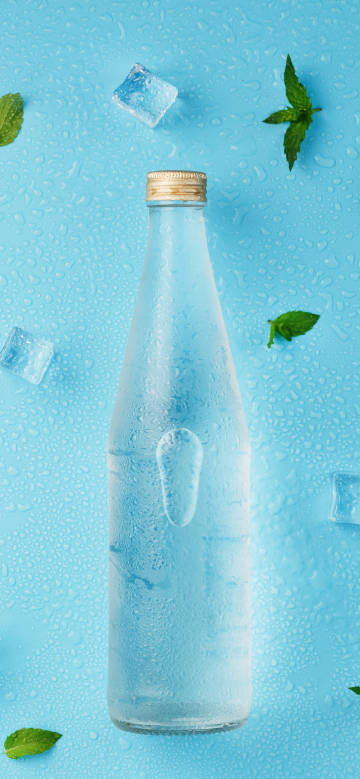 Delicious beverages for a cool summer phone wallpaper