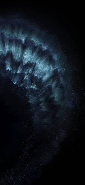 Official Apple iPhone 11 Pro Blue Wallpaper