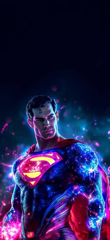 DC Superhero Superman 4K Phone Wallpaper
